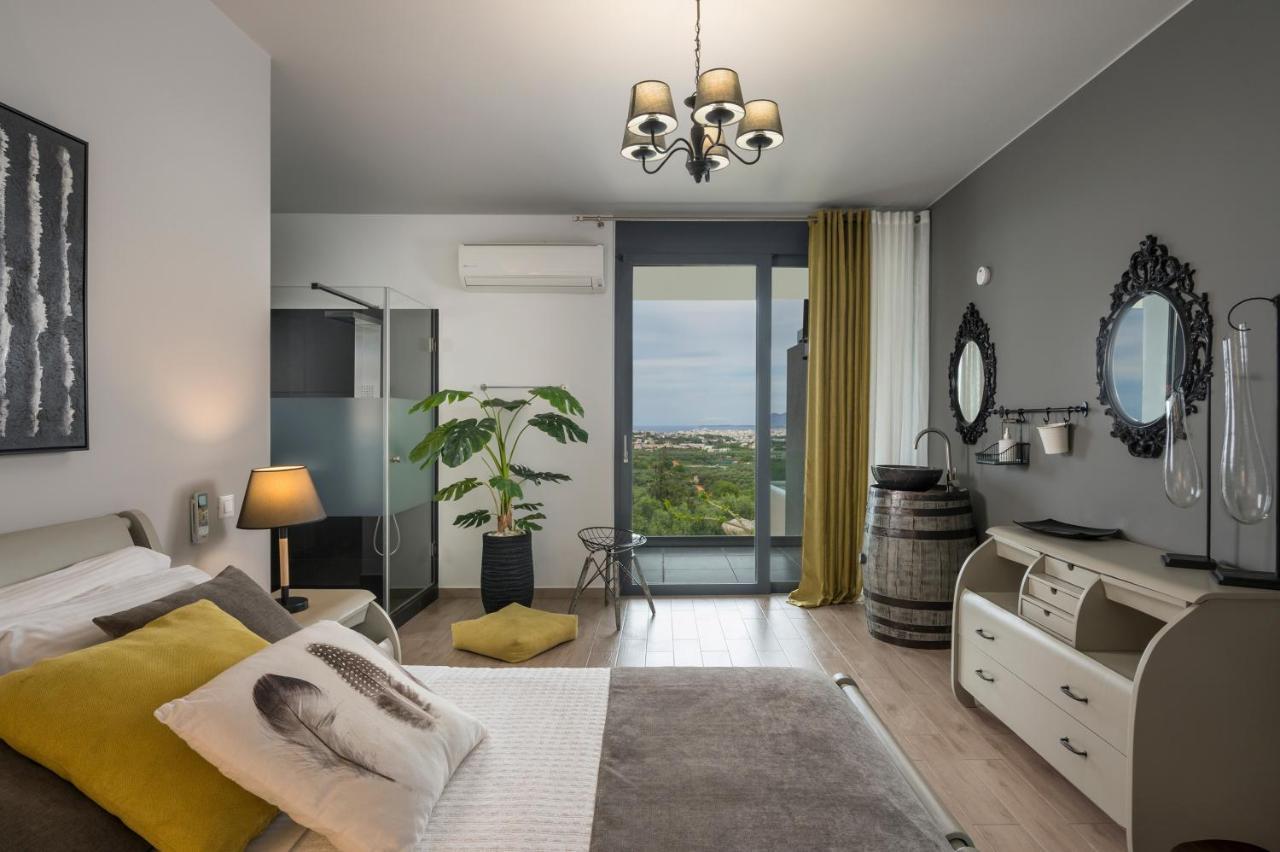 Olivenest Chania Executive Villa Perivólia Exterior foto