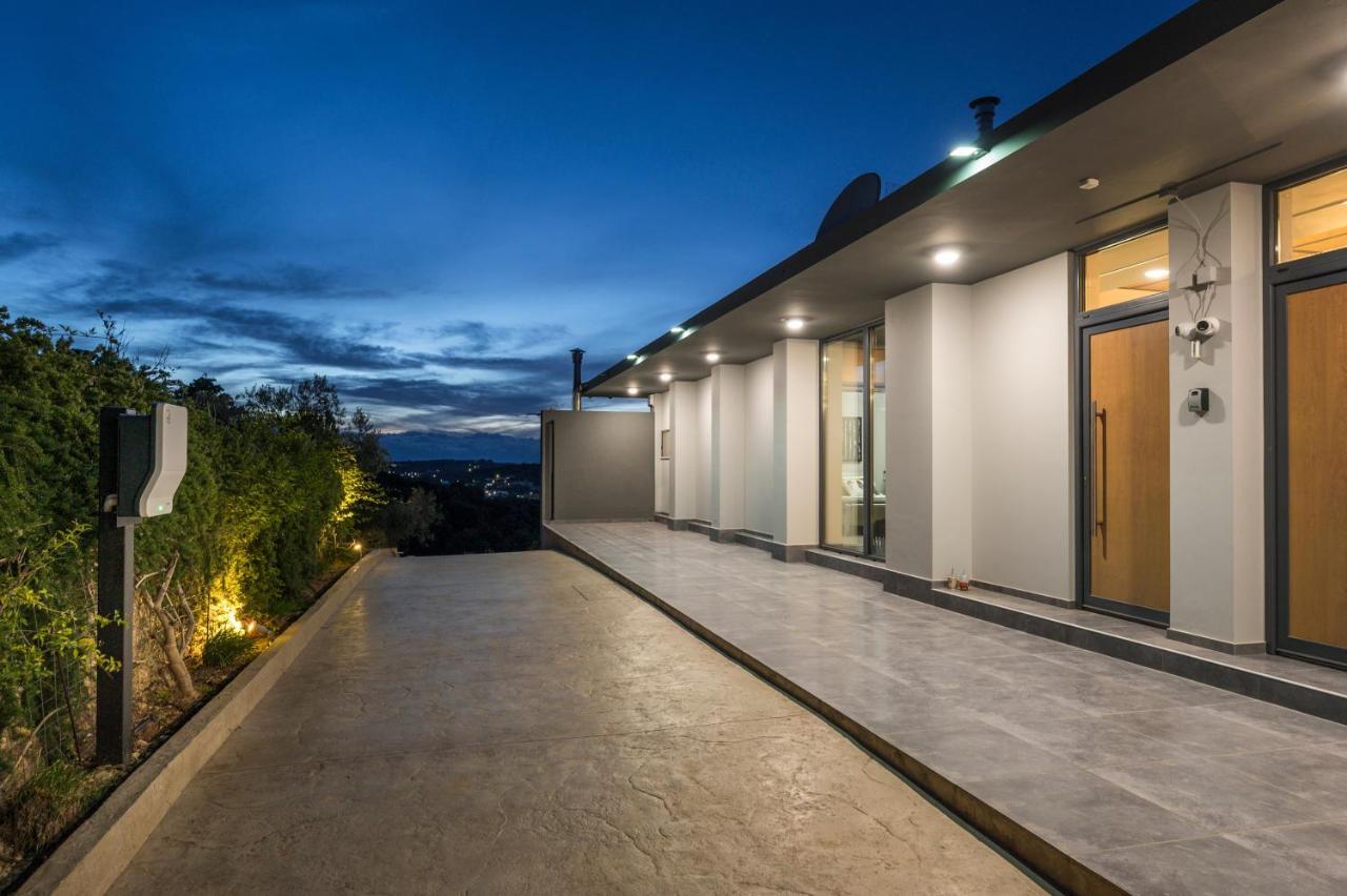 Olivenest Chania Executive Villa Perivólia Exterior foto