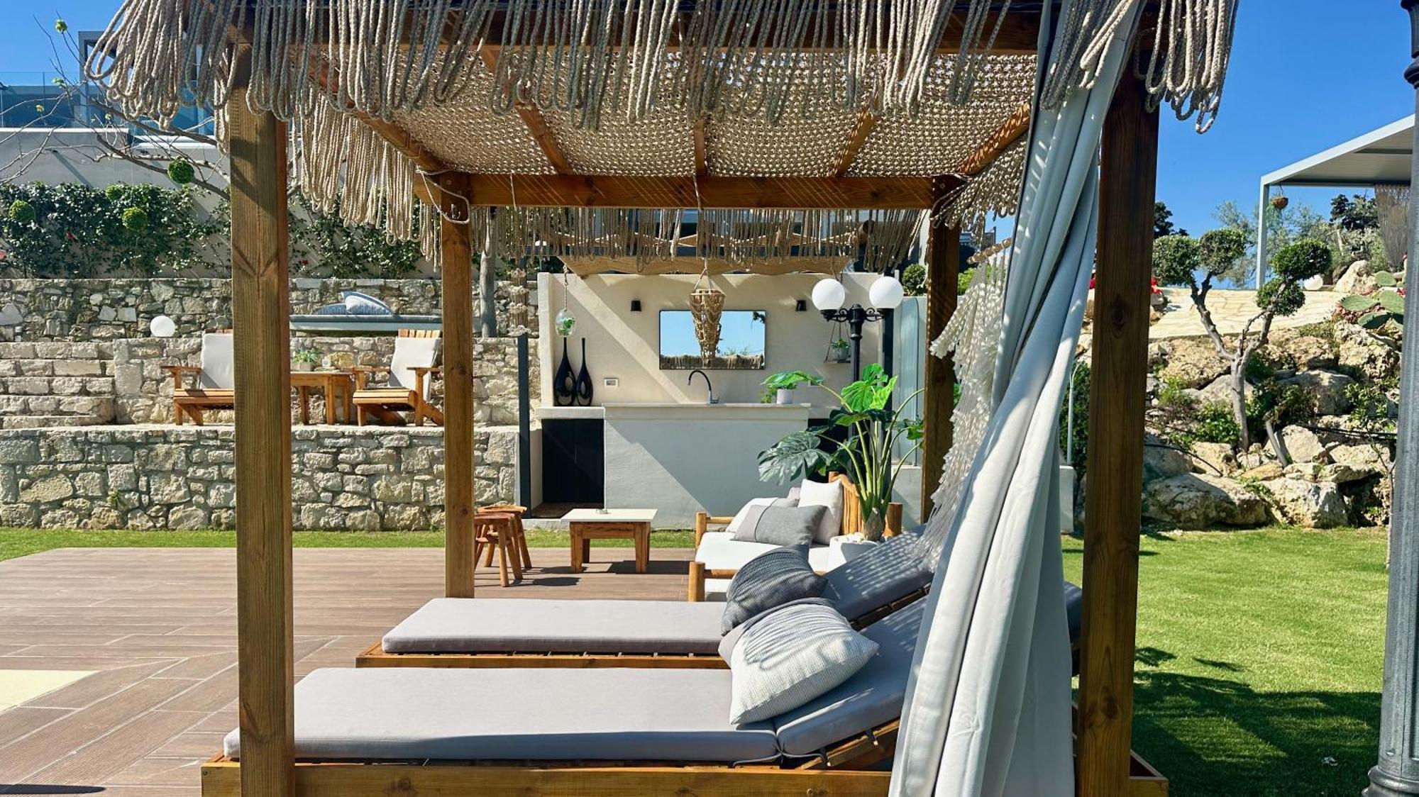 Olivenest Chania Executive Villa Perivólia Exterior foto
